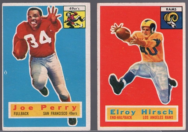 1956 Topps Football- 2 Diff