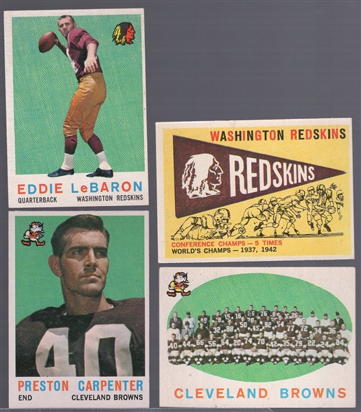 1959 Topps Football- 21 Diff