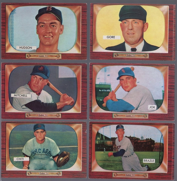 1955 Bowman Bb- 6 Diff Hi#’s