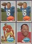 1960 Topps Fb- 7 Cards