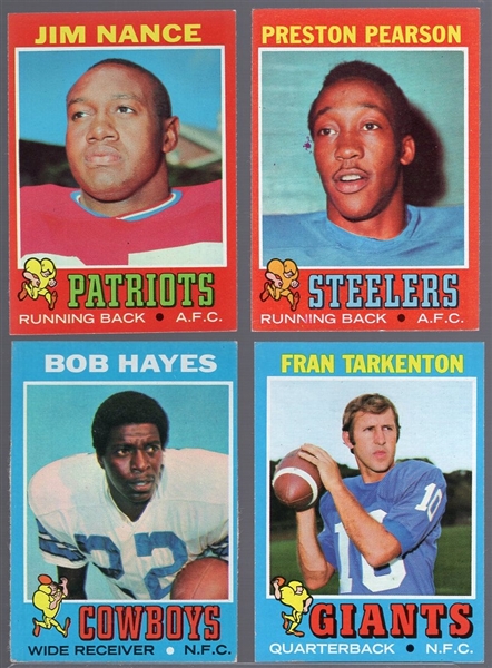 1971 Topps Fb- 25 Diff