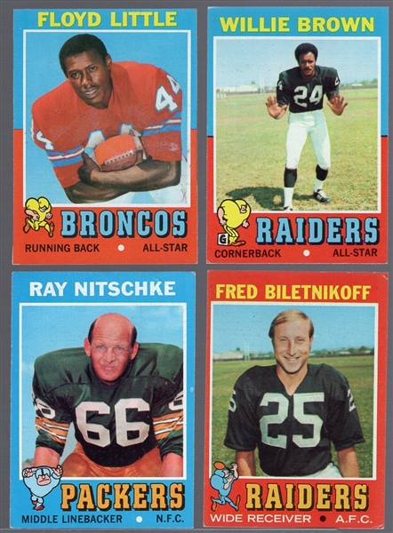 1971 Topps Fb- 35 Asst