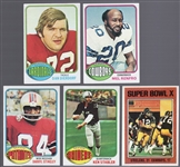 1976 Topps Ftbl.- 100 Diff. Cards