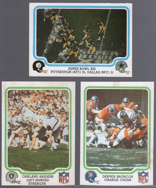 1979 Fleer Ftbl.- 47 Asst. Cards