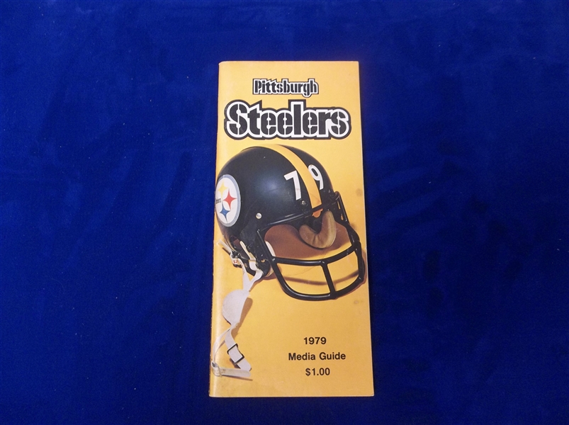 1979 Pittsburgh Steelers NFL Media Guide