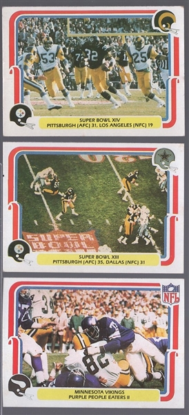 1980 Fleer Football.- 1 Near Complete Set of 69/70 Cards