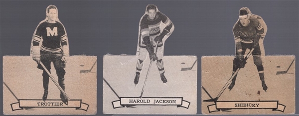 1936-37 O-Pee-Chee Hockey- Series D- 3 Cards