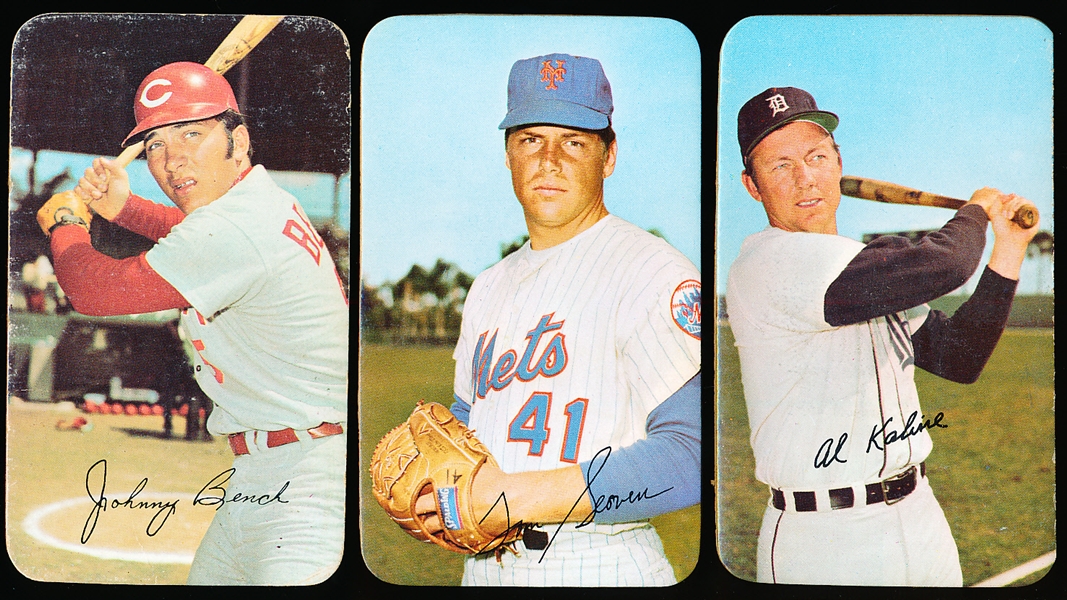 1971 Topps Bb Supers- 3 Diff