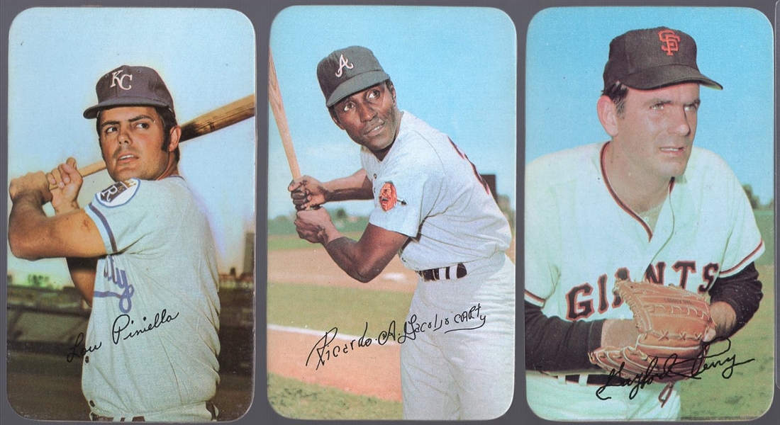 1971 Topps Bb Supers- 8 Diff