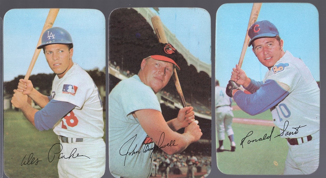 1971 Topps Bb Supers- 8 Diff