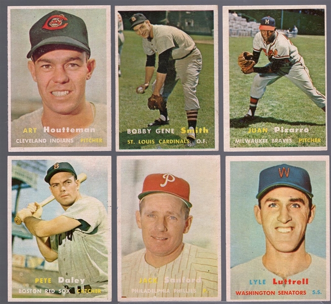 1957 Topps Bb- 6 Diff