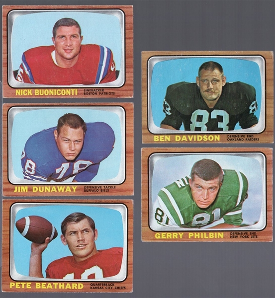 1966 Topps Fb- 18 Diff