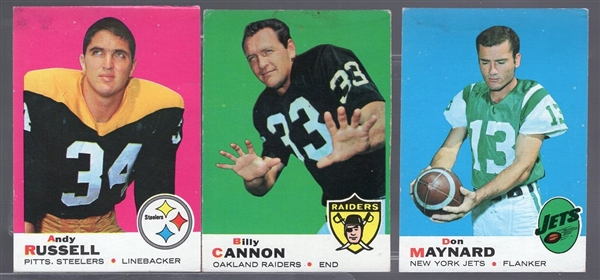 1969 Topps Football- 22 Diff