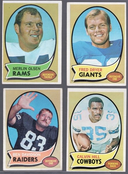 1970 Topps Football- 18 Diff