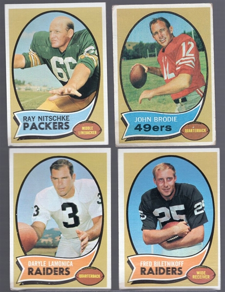 1970 Topps Football- 35 Asst