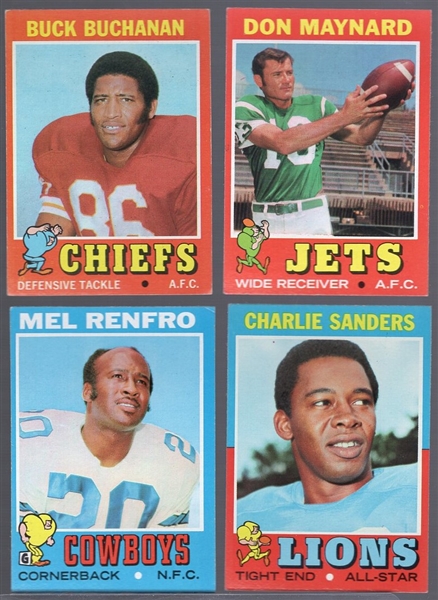 1971 Topps Football- 60 Asst