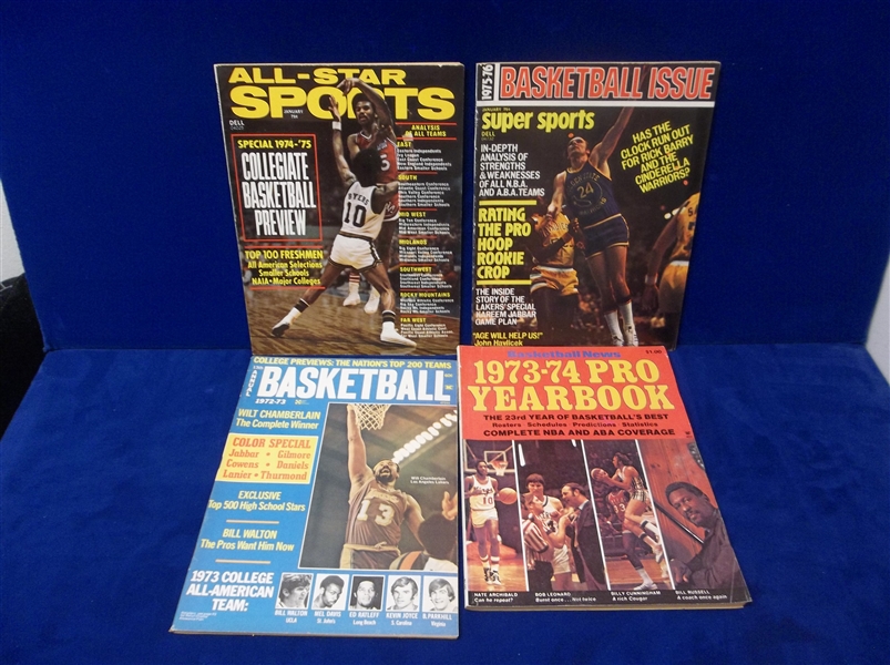 Four Diff. Basketball Magazines