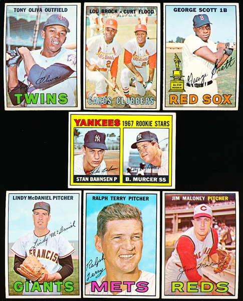 1967 Topps Bb- 30 Diff