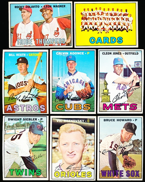 1967 Topps Bb- 35 Diff