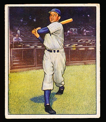 1950 Bowman Baseball- #10 Tommy Henrich, NY Yankees