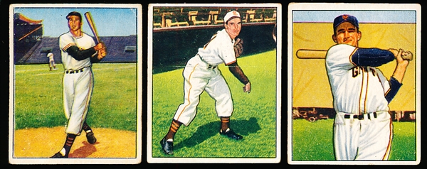 1950 Bowman Baseball- 3 Diff Low #’s