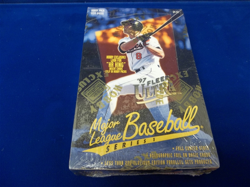 1997 Ultra Bsbl.- 1 Factory Sealed Unopened Series 1 Hobby Box