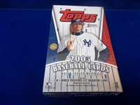 2005 Topps Bsbl.- 1 Factory Sealed Unopened Series 1 Home Team Advantage Box