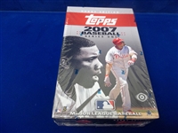 2007 Topps Bsbl.- 1 Factory Sealed Unopened Series 1 Hobby Box