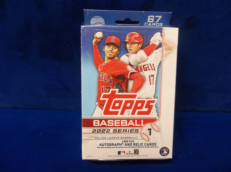 2022 Topps Bsbl.- 1 Factory Sealed Retail Hanger Pack