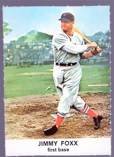 1961 Golden Press Baseball- #22 Jimmy Foxx