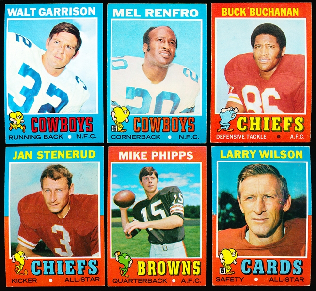 1971 Topps Fb- 50 Asst