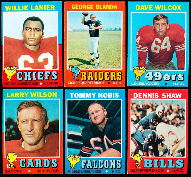 1971 Topps Fb- 42 Asst