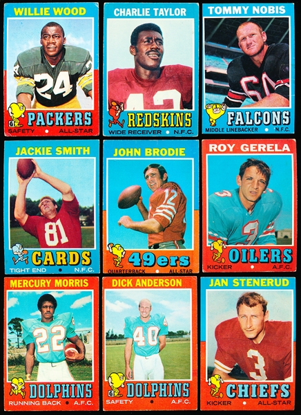 1971 Topps Fb- 80 Asst