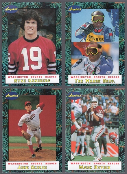 1992 Snyder’s/ Little Sun Washington Sports Heroes Multi-Sport