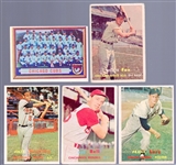 1957 Topps Baseball- 5 Diff