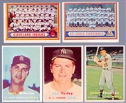 1957 Topps Bb- 5 Diff