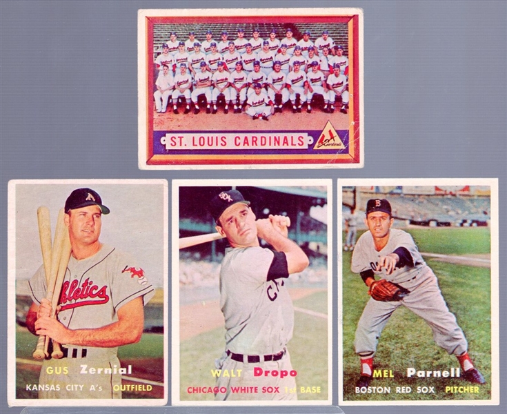 1957 Topps Bb- 12 Diff