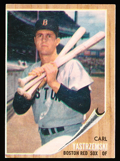 1962 Topps Bb- #425 Carl Yastrzemski, Red Sox