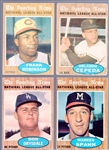 1962 Topps Bb- 4 Diff All Stars