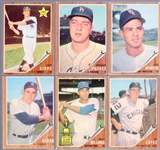 1962 Topps Bb- 6 Diff