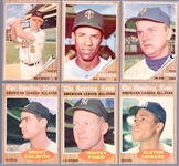 1962 Topps Bb- 6 Diff