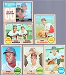 1968 Topps Bb- 6 Diff