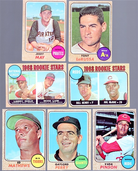 1968 Topps Bb- 7 Diff