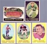 1958 Topps Football- 5 Diff