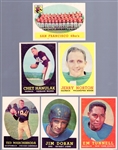 1958 Topps Football- 6 Diff