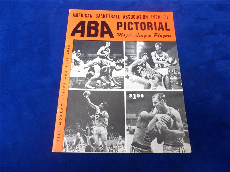 1970-71 ABA Pictorial Magazine