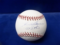 Autographed & Inscribed Hank Bauer Official MLB Baseball- Tri-Star Authenticated