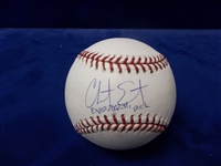 Autographed & Inscribed Clint Everts Official MLB Baseball- Tri-Star Authenticated