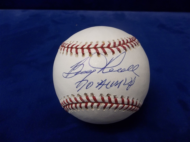 Autographed & Inscribed Boog Powell Official MLB Baseball- Tri-Star Authenticated