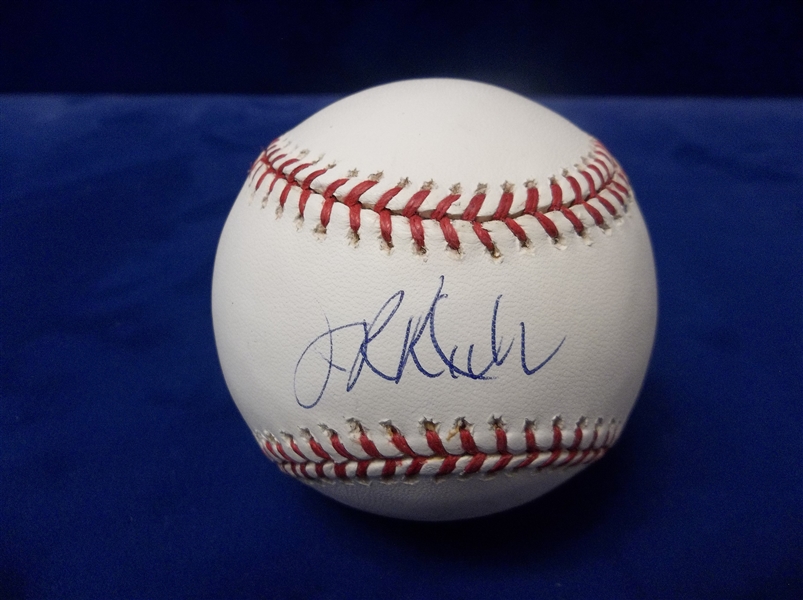 Autographed J. R. Richard Official MLB Baseball- Tri-Star Authenticated